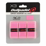 Bullpadel GB-1200 Comfort Overgrip 3-Pack Neon Pink